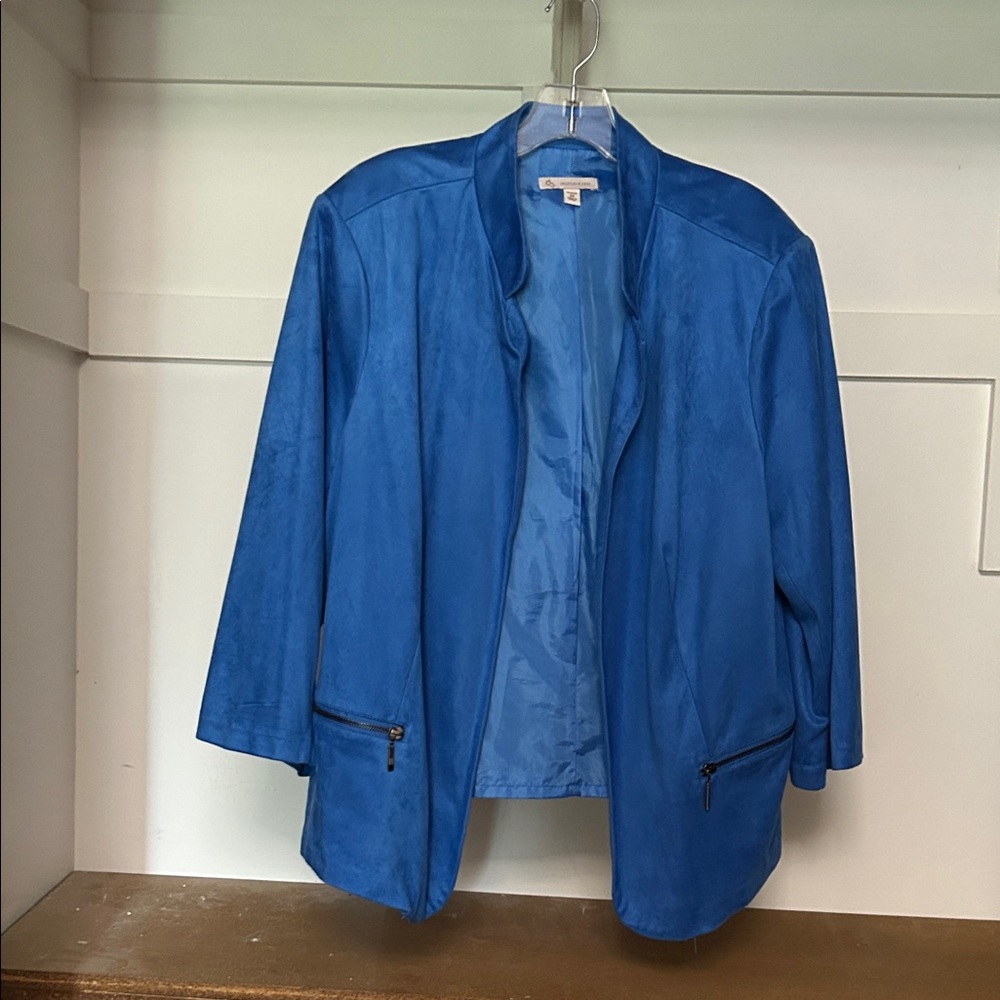 Dress Barn Vibrant Blue Women's Blazer
